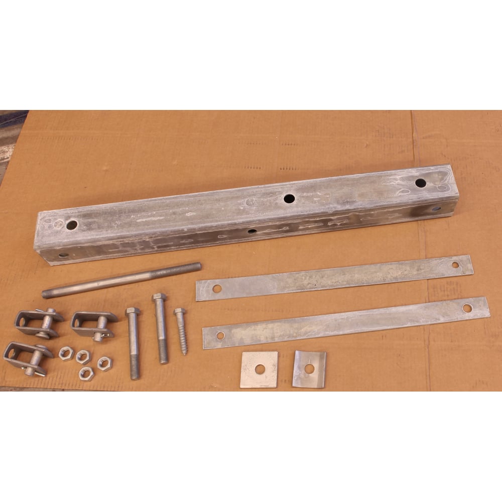 Изображение товара Траверса одноцепная концевая ЭНЕРВИК /ENSTO SH155R для держателя стоек, 20 кВ, A=450 мм (1 шт.) SH155R-1