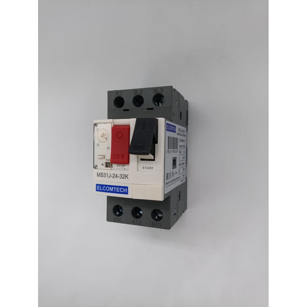 Изображение товара Мотор-автомат ELCOMTECH MS31J-24-32K 24-32А автомат защиты