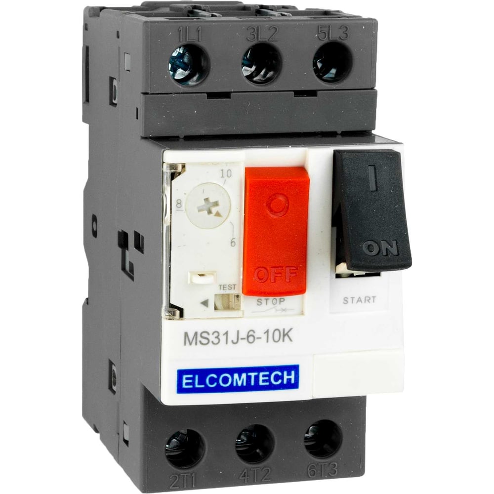 Мотор-автомат ELCOMTECH MS31J-6-10K (6-10А) УТ-00026535