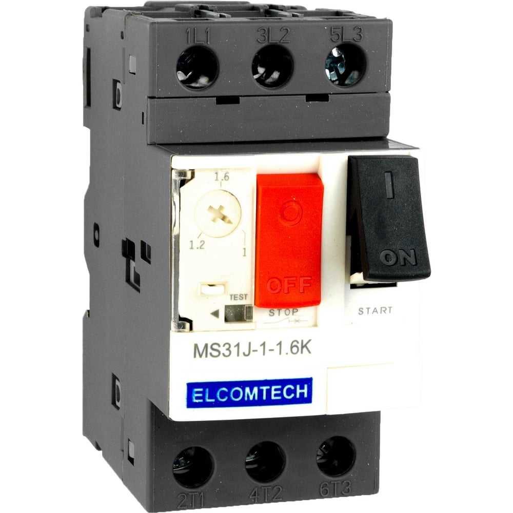 Мотор-автомат ELCOMTECH MS31J-1-1,6K (1-1,6А) УТ-00026531