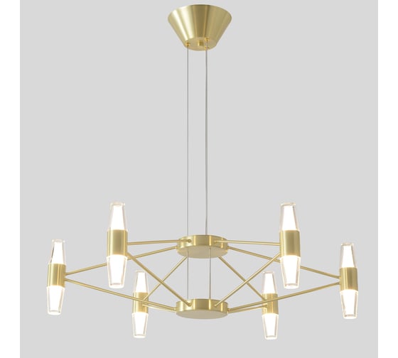 Изображение товара Подвесная светодиодная люстра Crystal lux DOROTEA SP6 GOLD