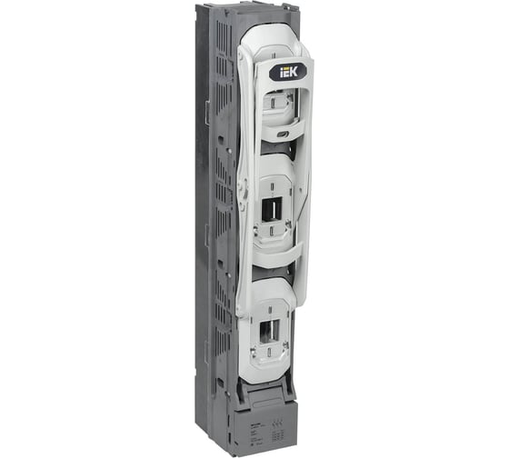 Изображение товара Предохранитель-выключатель-разъединитель IEK ПВР-3 вертикальный 630А 185мм с одновременным отключением SPR20-3-3-630-185-100