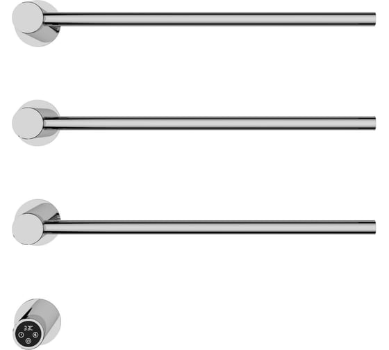 Изображение товара Полотенцесушитель электрический встраиваемый Wonzon & Woghand хром WW-AL313-CR