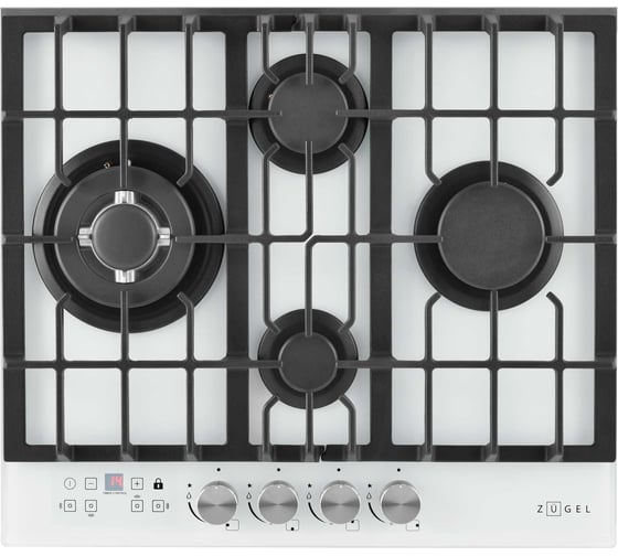 Изображение товара Газовая варочная панель ZUGEL ZGH600W белая