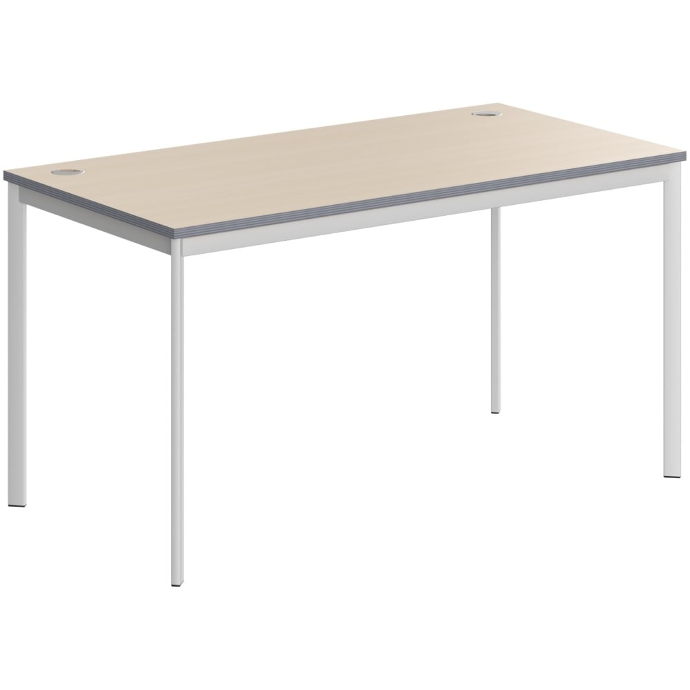 Изображение товара Письменный стол Skyland СП-3S клен/белый 1400x720x755 мм IMAGO-S