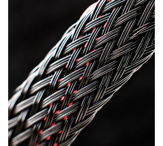 Изображение товара Кабельная оплётка Texplet 6..14 мм цвет черный (200 м) 15PET-8-0-200