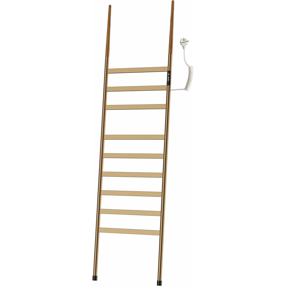 Изображение товара Электрический напольный полотенцесушитель Wonzon & Woghand серия A207 брашированное золото