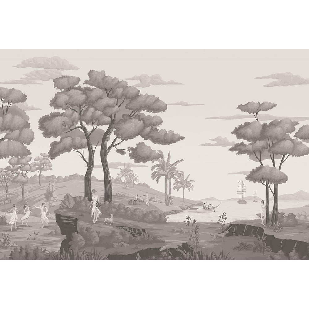 Изображение товара Фотообои ООО Ортограф ВЕЧНАЯ СИМФОНИЯ 3,93x2,7 флизелиновые серые деревья