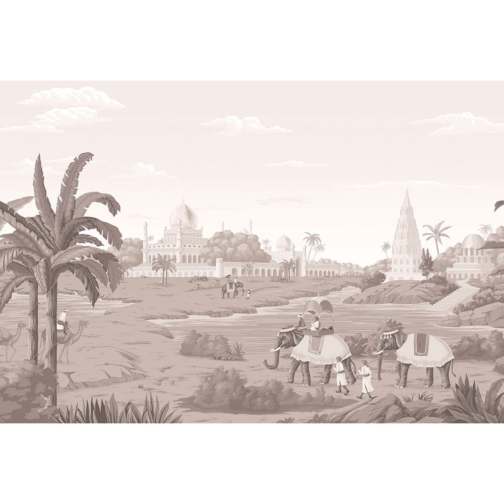 Изображение товара Фотообои ООО Ортограф УТРО В ЖИВОПИСНОЙ ИНДИИ 2.7x3.93 м гладкие флизелин