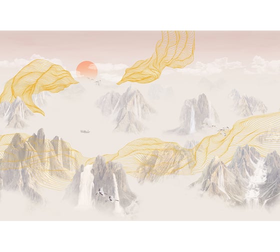 Изображение товара Фотообои ООО Ортограф ЛИНЕЙНЫЙ ПЕЙЗАЖ 3,93x2,7 OF_34564