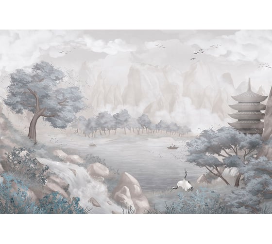 Изображение товара Фотообои ООО Ортограф ТИШИНА ПРИРОДЫ 3,93x2,7 OF_35329