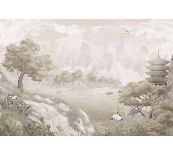 Изображение товара Фотообои ООО Ортограф ЛЕСНОЙ ШЕПОТ 3,93x2,7 OF_35328