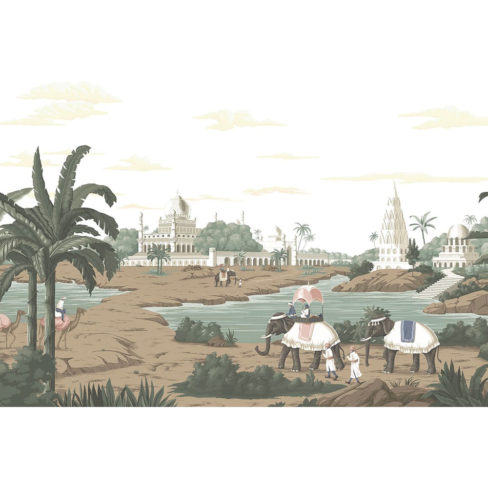 Изображение товара Фотообои ООО Ортограф ЛЕСНЫЕ ЛАБИРИНТЫ ИНДИИ 3,93x2,7 м для интерьера