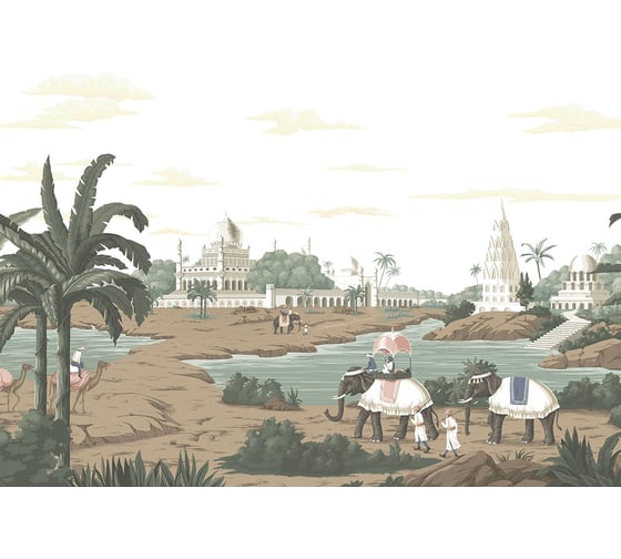 Изображение товара Фотообои ООО Ортограф ЛЕСНЫЕ ЛАБИРИНТЫ ИНДИИ 3,93x2,7 OF_35453