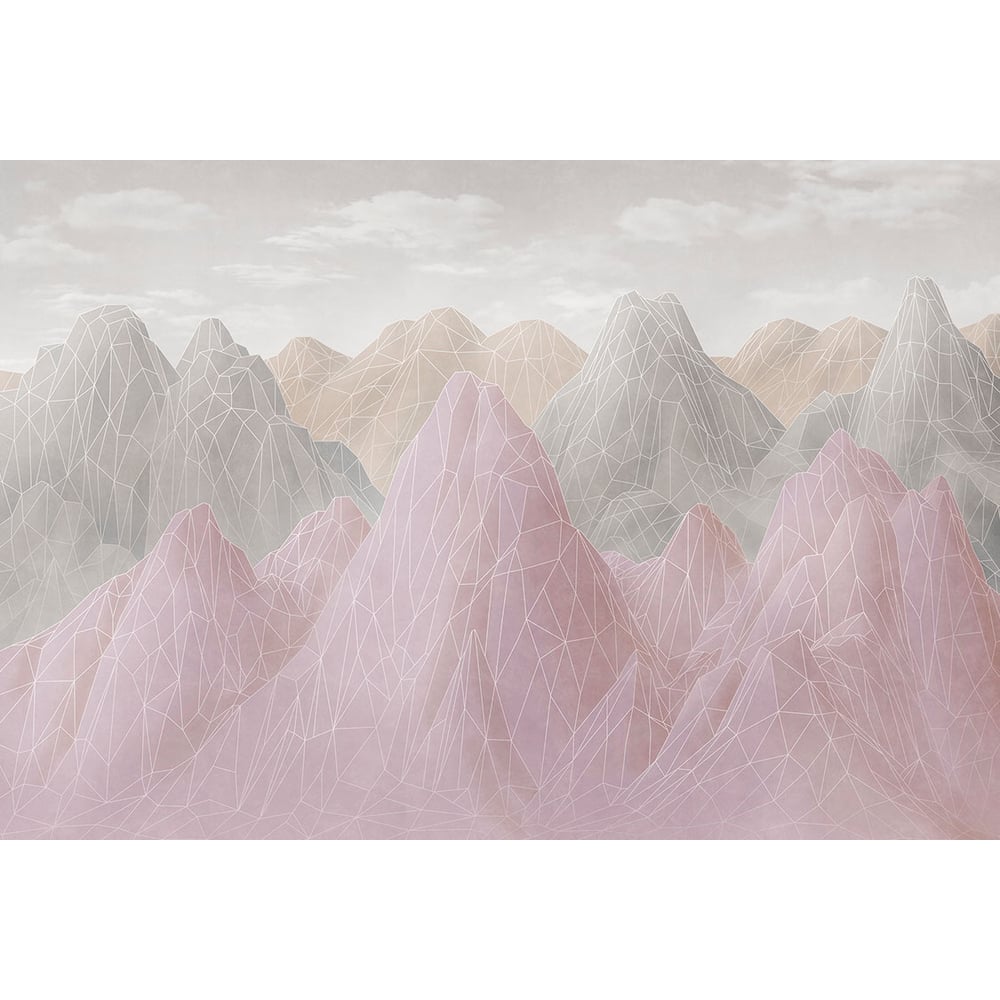 Изображение товара Фотообои ООО Ортограф LINES ON THE MOUNTAINS 3,93x2,7 - стильное решение для интерьера