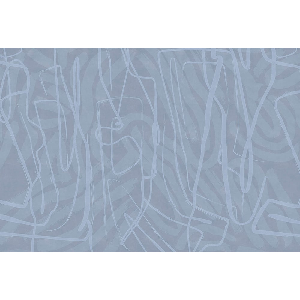 Изображение товара Фотообои ООО Ортограф Линии на синем фоне 3,93x2,7 чистые яркие