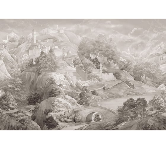 Изображение товара Фреска ООО Ортограф ЛЕСНОЙ РАЙ 4,0x2,7 FX_35356