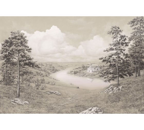 Изображение товара Фреска ООО Ортограф ВСТРЕЧА С ПРИРОДОЙ 4,0x2,7 FX_35346