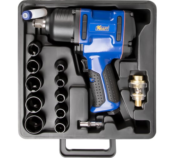 Изображение товара Пневматический ударный гайковерт KRAFT KT 707007