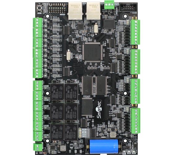 Изображение товара Сетевой контроллер Smartec ST-NC441R2 на 4 двери (4 считывателя) без бокса smkd0729