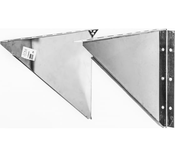 Изображение товара Треугольный кронштейн ФЕНИКС ДЫМОХОДЫ пара для опоры 430 1.5, L500 000001813