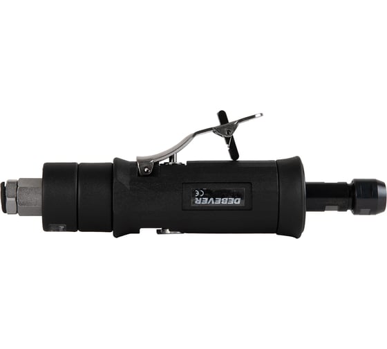 Изображение товара Прямая шлифовальная машина пневматическая DeBever с зажимной цангой 6 мм, рычажный тип, 0-22000 об/мин, 450 Вт DB-2035