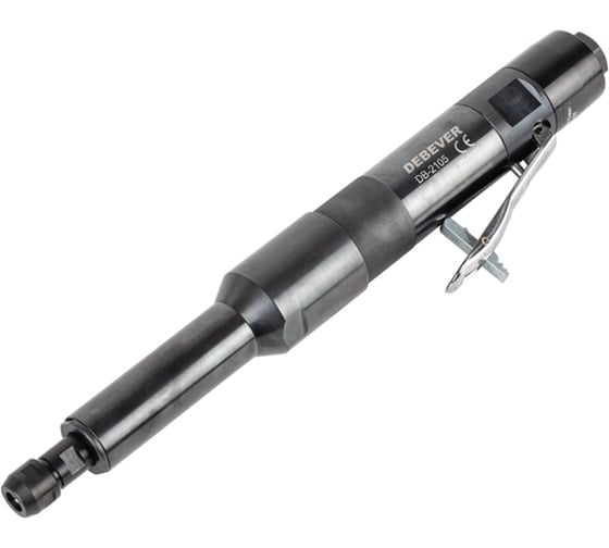 Изображение товара Прямая удлинённая пневматическая машина DeBever с зажимной цангой 6 мм DB-2105