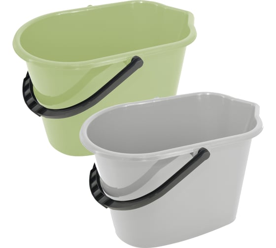 Изображение товара Прямоугольное ведро с ручкой YORK 10 литров 071020