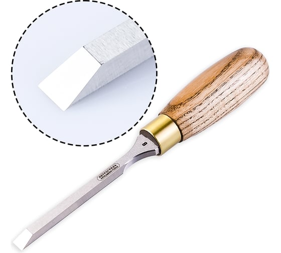 Изображение товара Стамеска Петроградъ серия Нева 8 мм М00023135