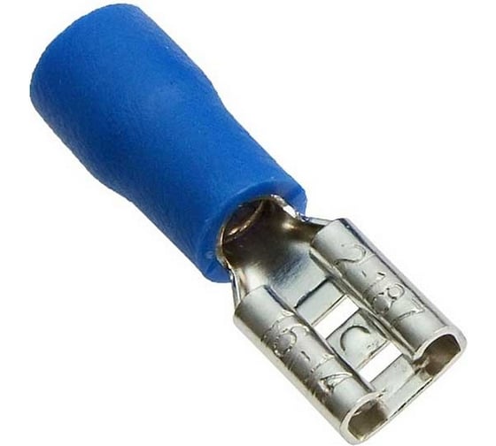Изображение товара Клемма ножевая изолированная Pro Legend F-типа (гнездо) 2-187 мм, синяя PL2995