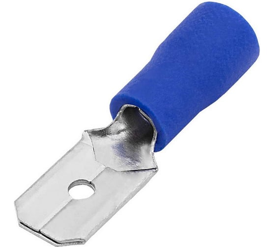 Изображение товара Клемма ножевая изолированная Pro Legend F-типа (гнездо) 2-250 мм, синяя PL2881