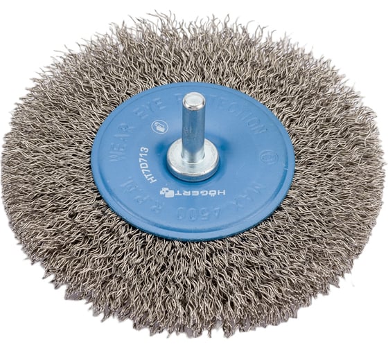 Изображение товара Корщетка дисковая (100 мм; стальная проволока) для дрели Hogert Technik HT7D713