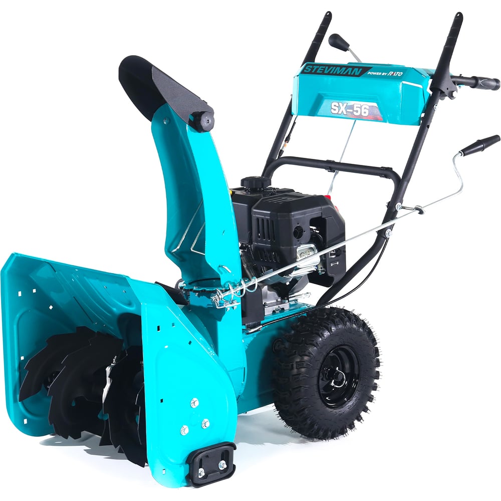 Изображение товара Бензиновый снегоуборщик Steviman SX-56 мощность 7 л.с. диаметр шнека 30 см