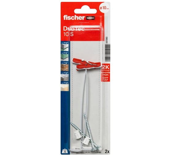 Изображение товара Дюбель FischerDUOTEC с шурупом_2 ШТ  537263