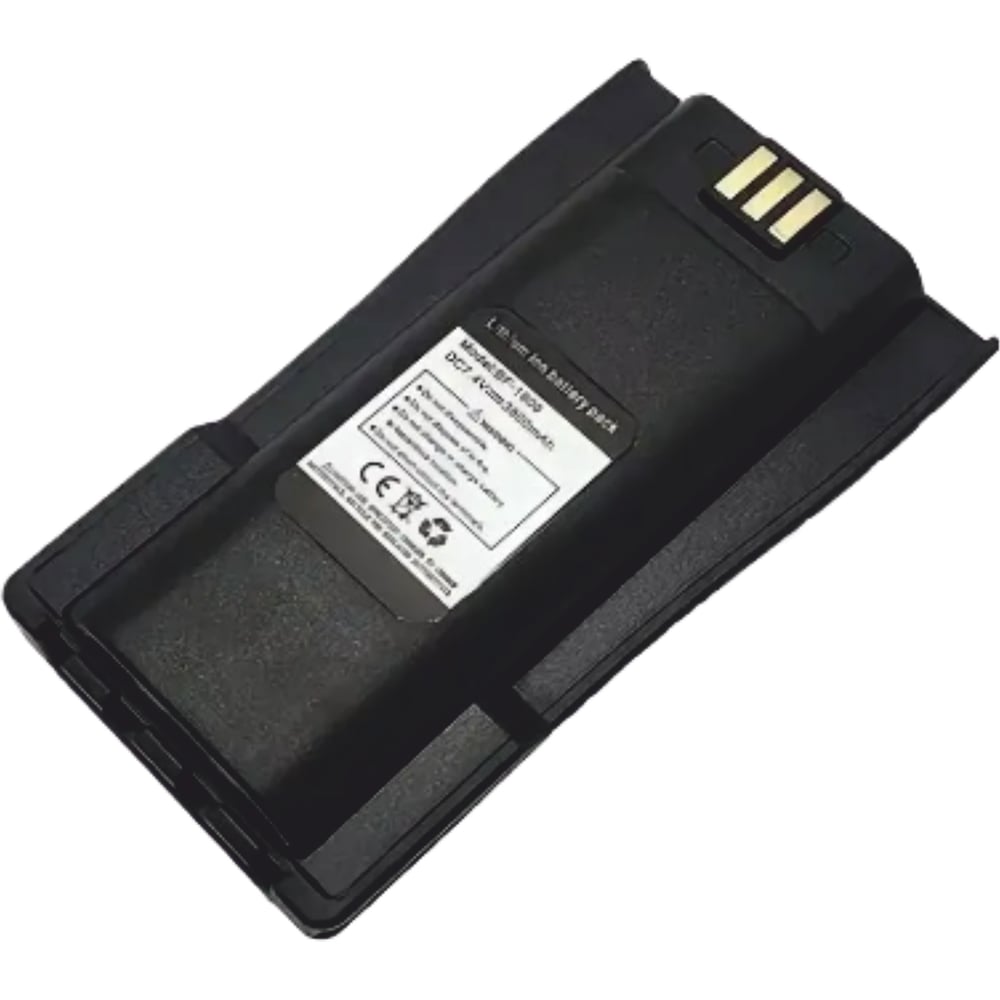 Изображение товара Аккумулятор для радиостанции Baofeng BF-1909 Li-Ion 3800мАч 3 контакта