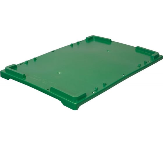 Изображение товара Морозостойкая крышка для ящиков Тара.ру 600х400 мм, зеленая 03913