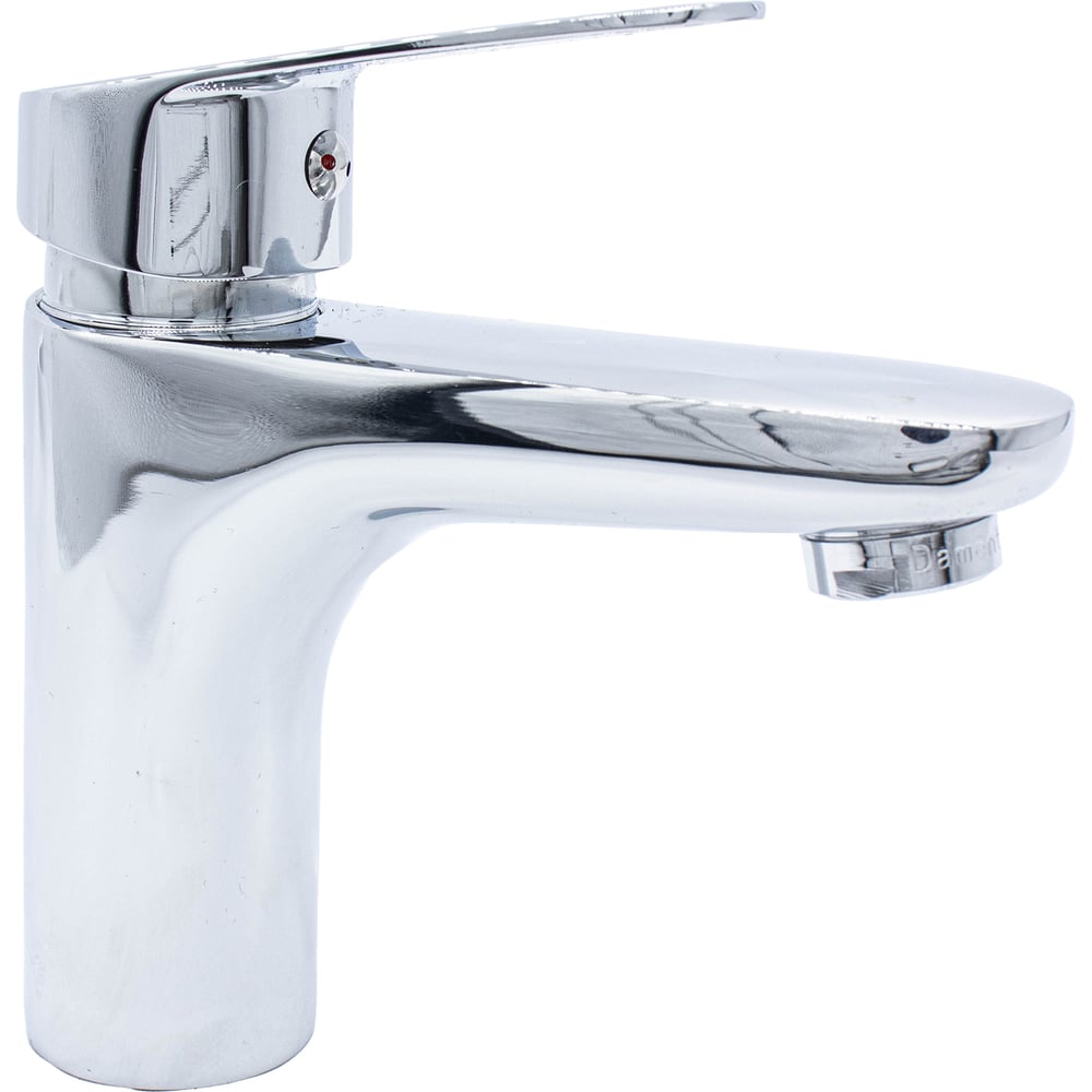 Изображение товара Смеситель для умывальника Damento AQWA LA03.02 шаровый хром короткий излив