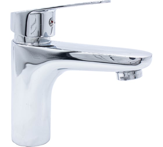 Изображение товара Смеситель для умывальника Damento AQWA LA03.02, шаровый, хром, излив короткий, п/шп 09208