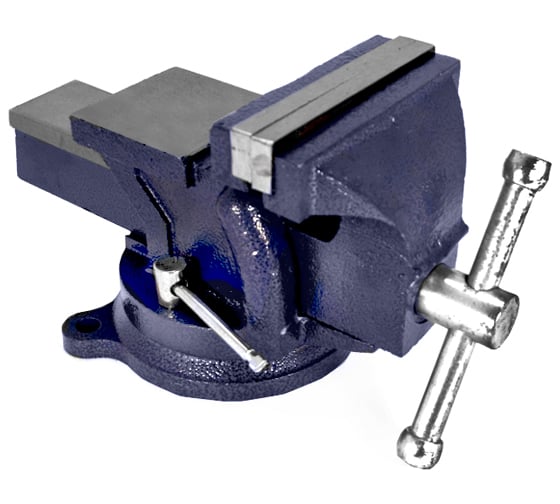 Изображение товара Тиски слесарные ручной привод ТСЧ-200 поворотные с наковальней Beltools ri.265.61