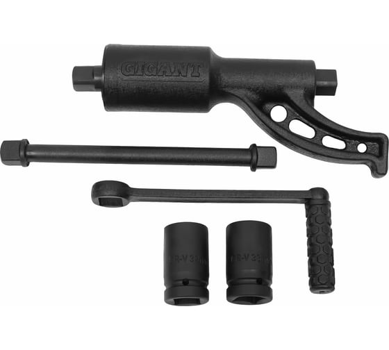 Изображение товара Механический удлиненный гайковерт Gigant 32*33, усилие 6400Нм, передаточное число 1:64 GTQM-3