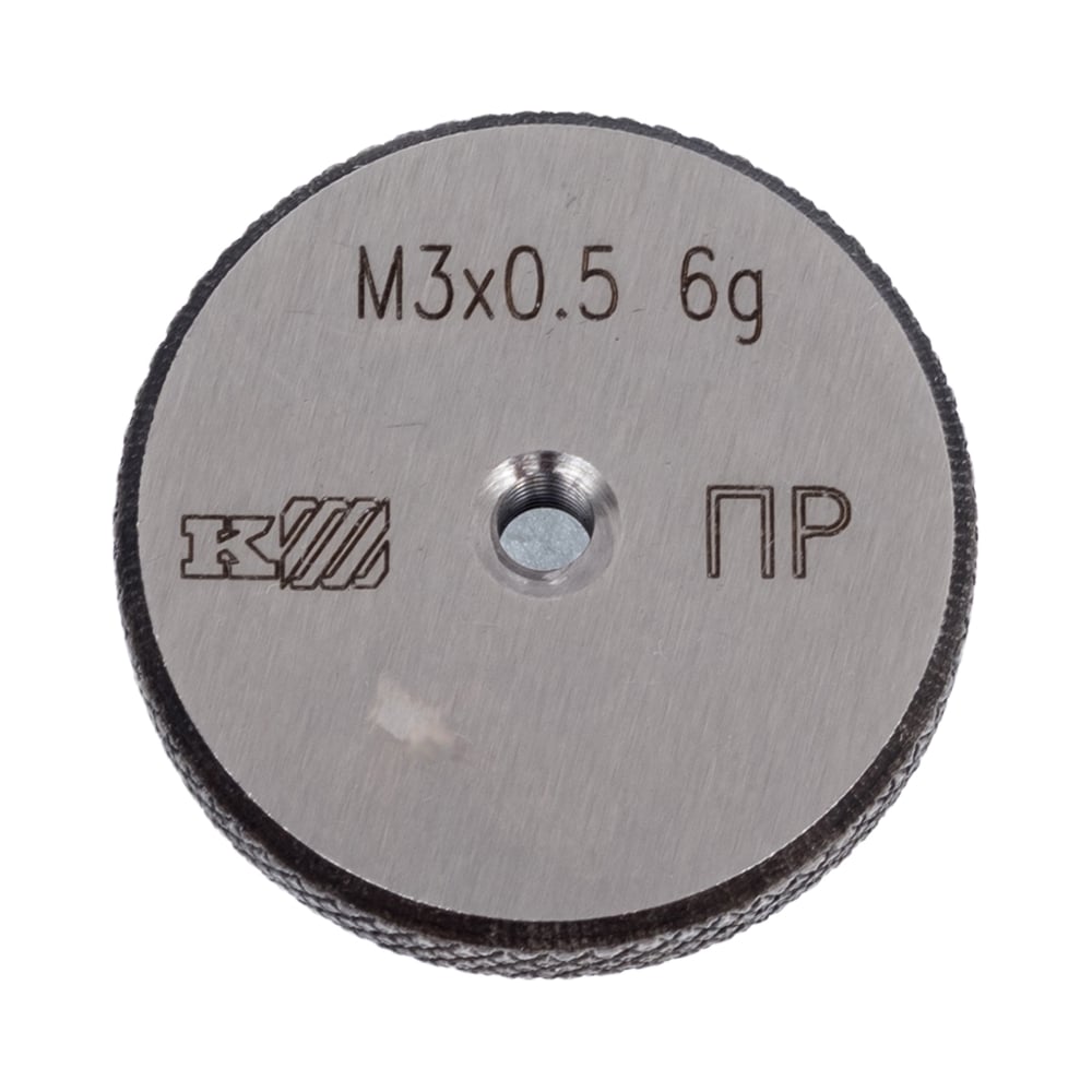 Изображение товара Калибр-кольцо измерительное М 3x0,5 6g ПР АО ТД Челябинский