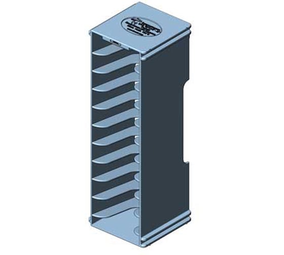 Изображение товара Пенал для лекарственных препаратов Дезар «Таблетница-«КРОНТ» и кассетница (подставка) для хранения пеналов «Кассетница-«КРОНТ» по ТУ 9398-025-11769436-2006 60544