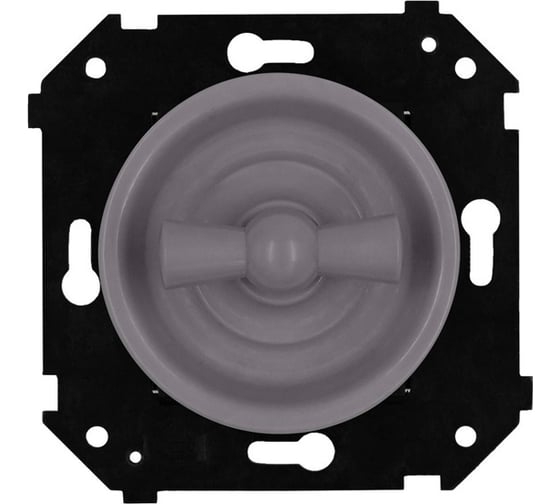 Изображение товара Выключатель 2-клавишный Bironi скрытый монтаж, титан матовый B3-202-26M