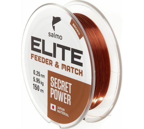 Изображение товара Монофильная леска SALMO Elite FEEDER & MATCH 150/025 4119-025