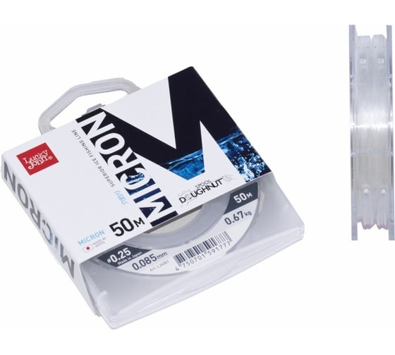 Изображение товара Зимняя монофильная леска LUCKY JOHN MICRON 050/008 LJ4001-008