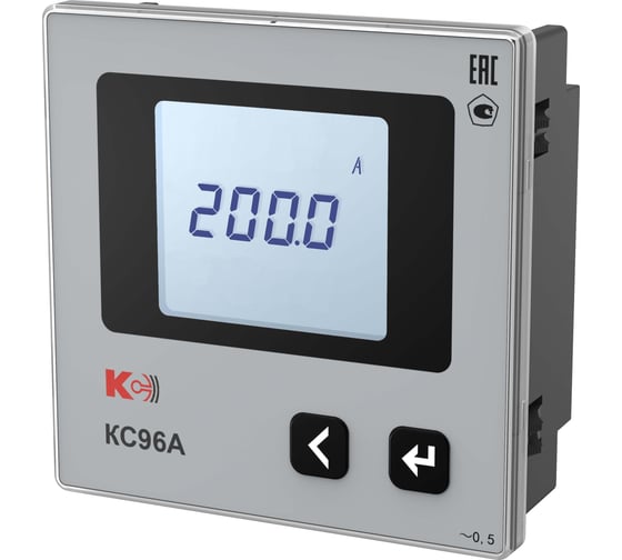 Изображение товара Амперметр КС КС96А-К11-5/5А 0.5 53941003