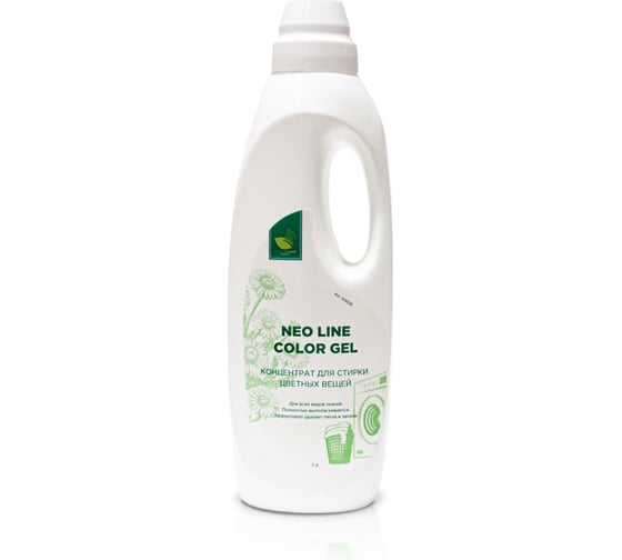 Изображение товара Гель для стирки цветных вещей NeoLine Color gel - ромашковое поле, 1000 мл 143026