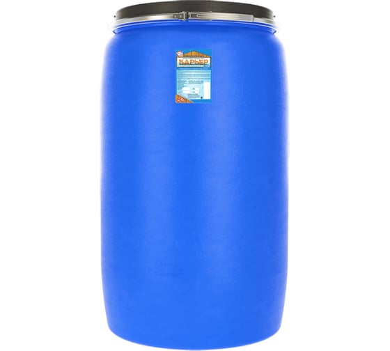 Изображение товара Биозащитный состав для древесины Барьер-BIO охра, бочка 125 кг 4665296513571