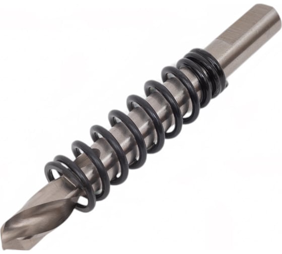 Изображение товара Сверло центрирующее с пружиной для коронок HM-28 по металлу 8х80 мм HSS D.BOR CDS-HS-8-80