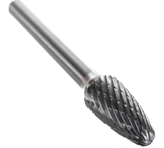 Изображение товара Бор-фреза форма F парабола с закругленной головой DC (10х20/65 мм; хвостовик 6 мм) D.BOR RB-DC-F-10-065-6